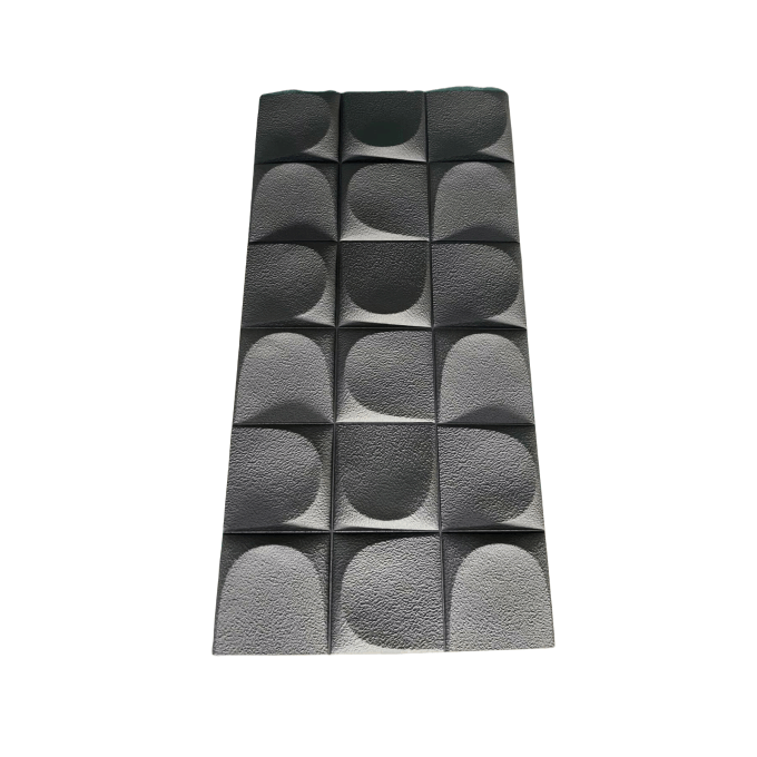 Decoración de la casa moderna con el panel de rock PU