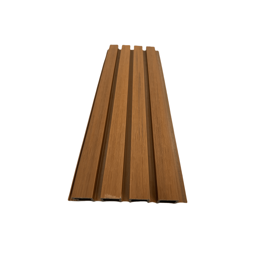 Panel de pared exterior compuesto de plástico PVC de madera